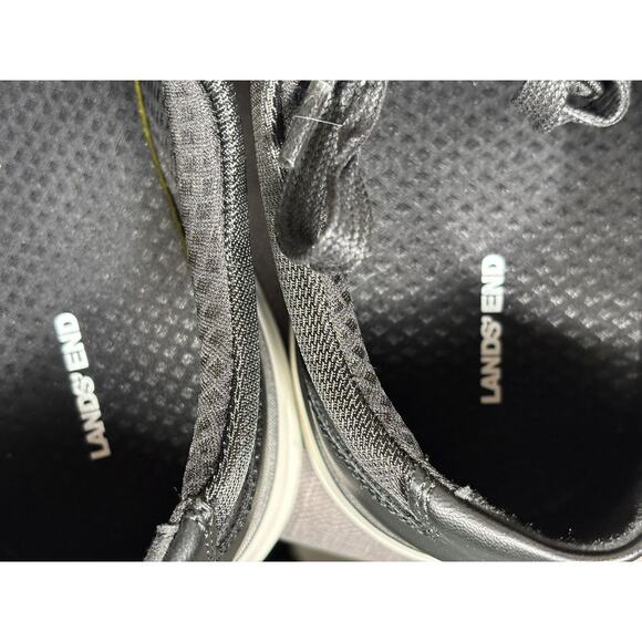 Lands End Sport Oxford Comfort Shoes Mens Size 13 Black & White 1908426 NEW main image 6